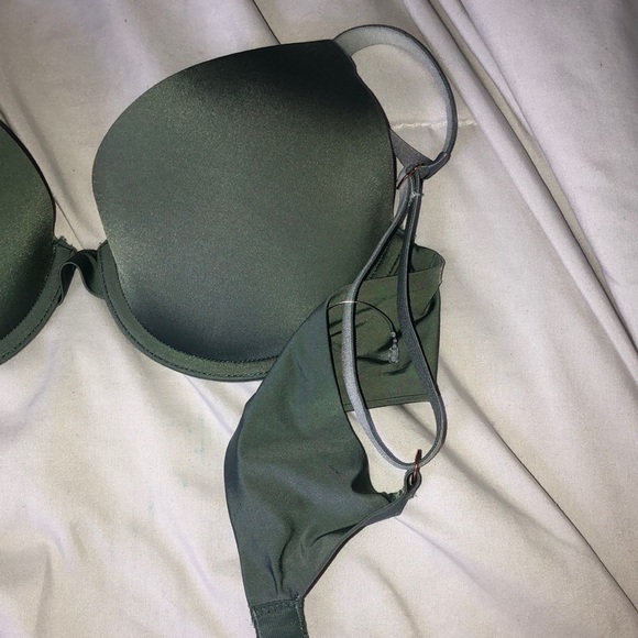 Dark green aerie bra - Picture 3 of 6